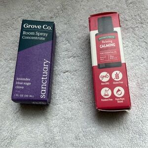Grove Collaborative Room Spray Concentrate&Nature’s Truth Essential Oil, lot